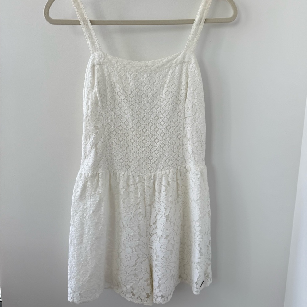 Abercrombie&Fitch | White Lace Romper